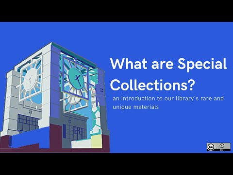 Video: Vad är en speciell samling i ett bibliotek?