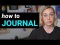 How to journal start here  kati morton