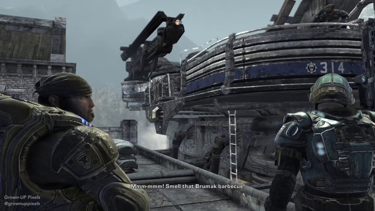 Gears of War 2 CoOp Playthrough Part 2 YouTube