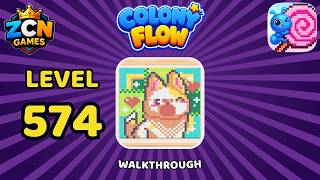 Colony Flow Level 574 Walkthrough | Full Solution