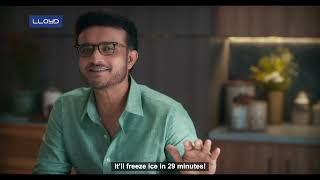 Lloyd Direct cool refrigerators - Ice in 29 Mins.| Sourav Ganguly