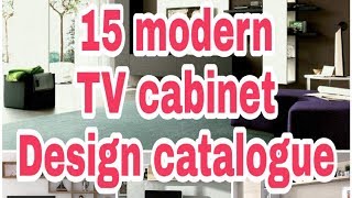 15 Simple TV Unit Designs catalog for Living Room || Modern TV Wall Designs