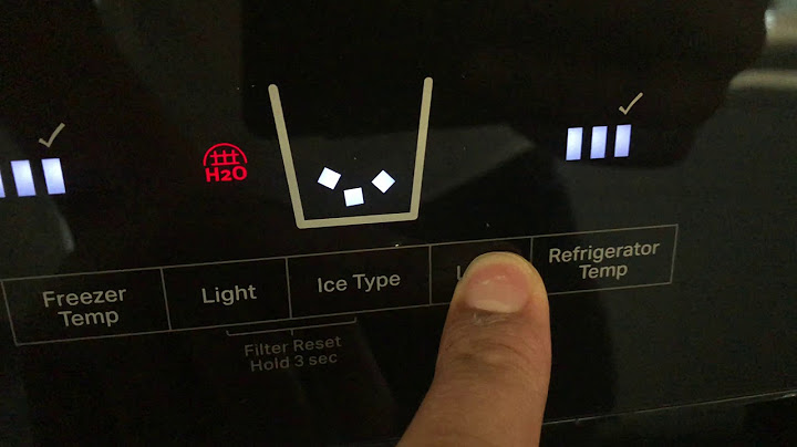 New whirlpool refrigerator water and ice dispenser not working