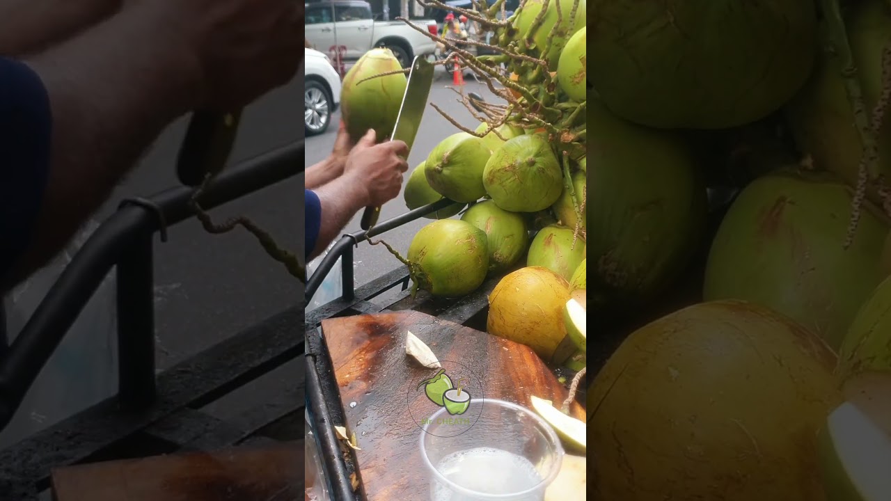 Cutting Coconut With A Master Chef: The Art of Culinary Precision