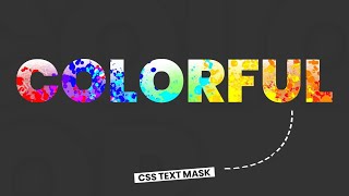 CSS Colorful Text Using CSS | CSS Text Effects