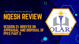 NQESH Review Session 21  Briefer on Appraisal and Disposal of PPEs Part 2 by NQESH (Principal's Test) & LET Review from PTEC 3,458 views 3 months ago 36 minutes