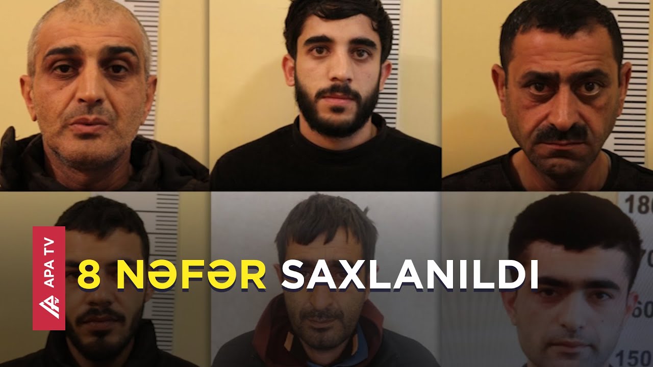 Ağdaşda silah, uyuşdurucu və quldurluğa görə tutulanlar var – APA TV