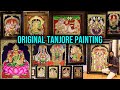 Tanjore oviyam  traditional tanjore paintings  gold foils  pooja items  malabar mani vlogs