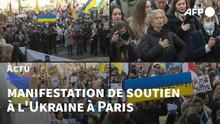 Paris: nouvelle manifestation en soutien au peuple ukrainien | AFP Images