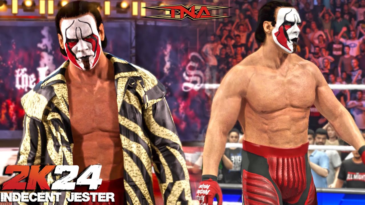 WWE 2K24 Sting 2006 TNA w/ Slay Me Theme and Graphics Pack