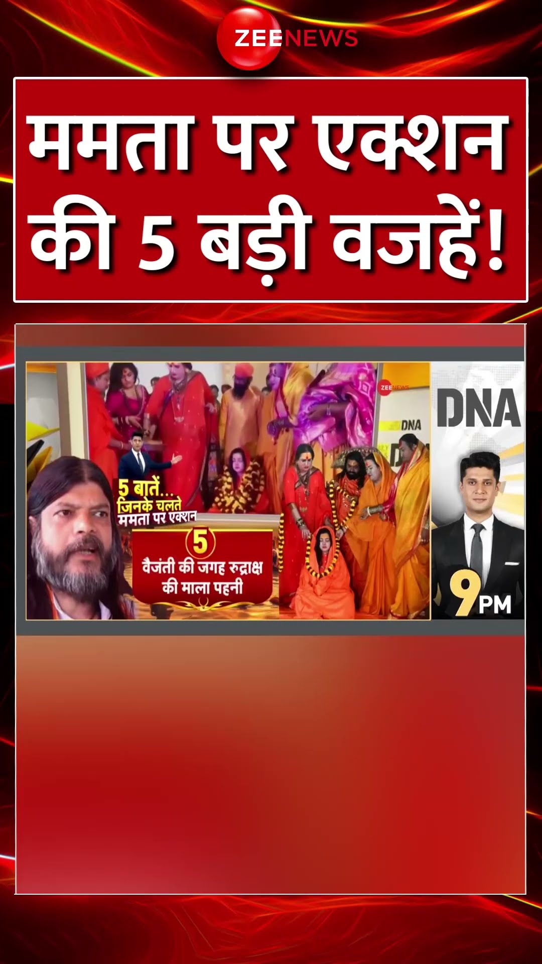 #shorts: #mamatakulkarni पर एक्शन की 5 बड़ी वजहें! #mahakumbh2025update #viral #trending #yogi #news