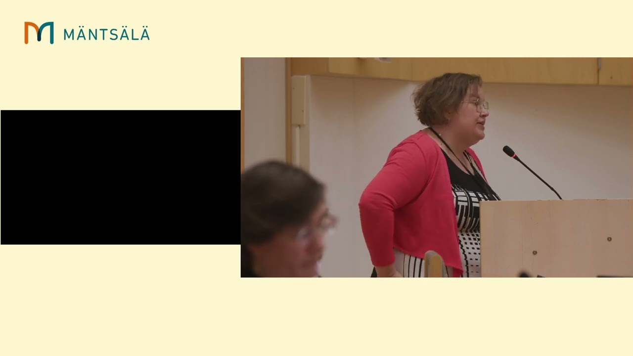 Kunnanvaltuuston kokous 25.8.2025