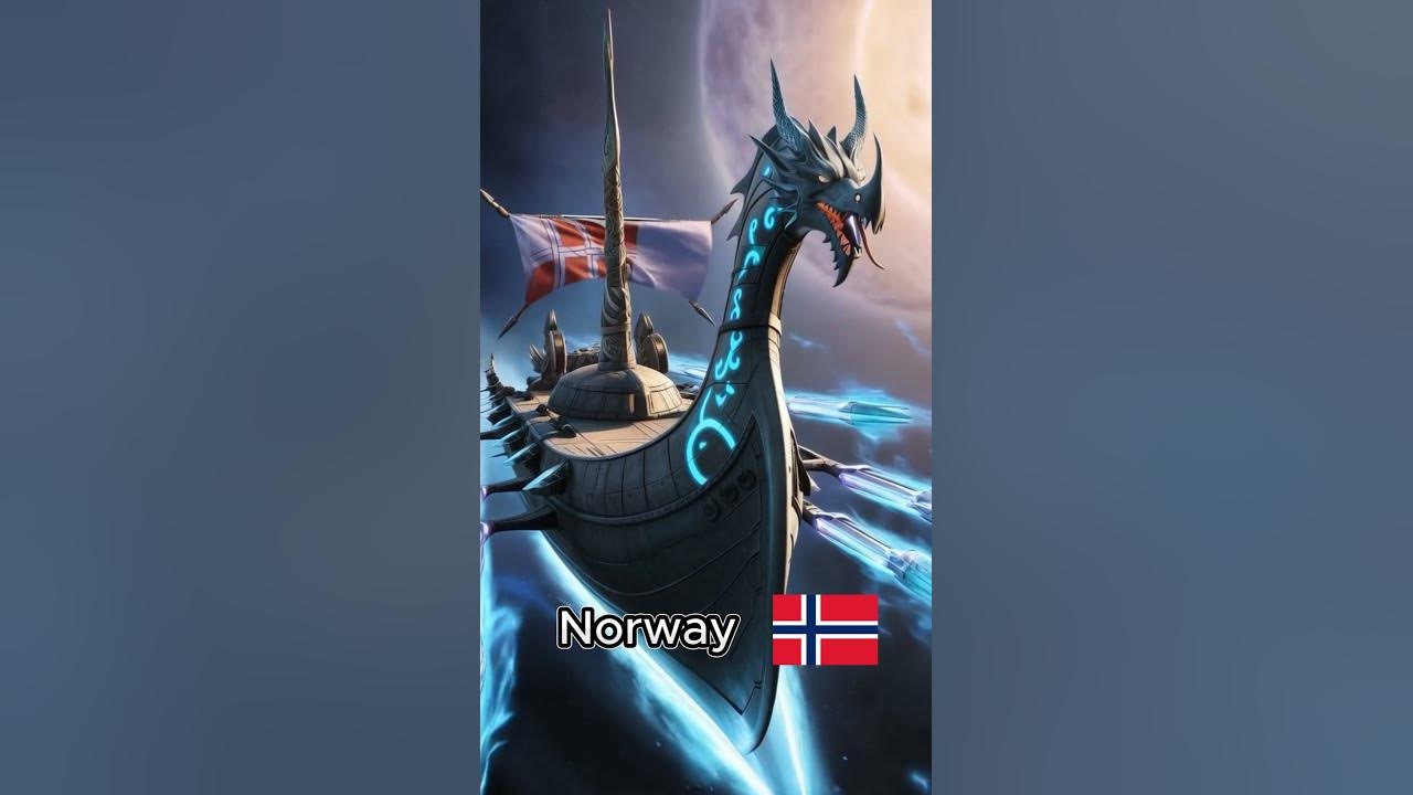 Galactic Nations: Countries Reimagined as Futuristic Starships!🚀🌍✨#galacticwar #starwars