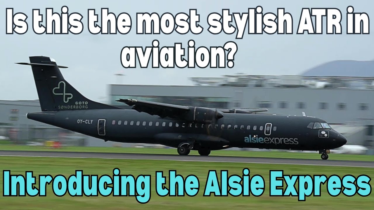 TURBO PROP STUNNER: Is this the most stylish ATR in aviation? Alsie ...