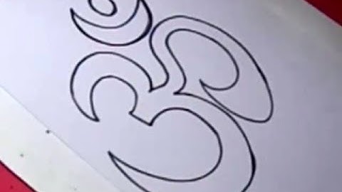 How to Draw OME DRAWING step by step