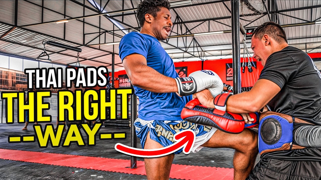 You're Hitting Muay Thai Pads Wrong! Fix These Common Mistakes to Improve Faster