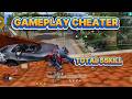 GAMEPLAY CHEATER FREE FIRE😨100%HEADSHOOT