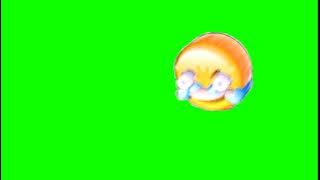 Dying laughing Emoji Green screen Please Subcribe