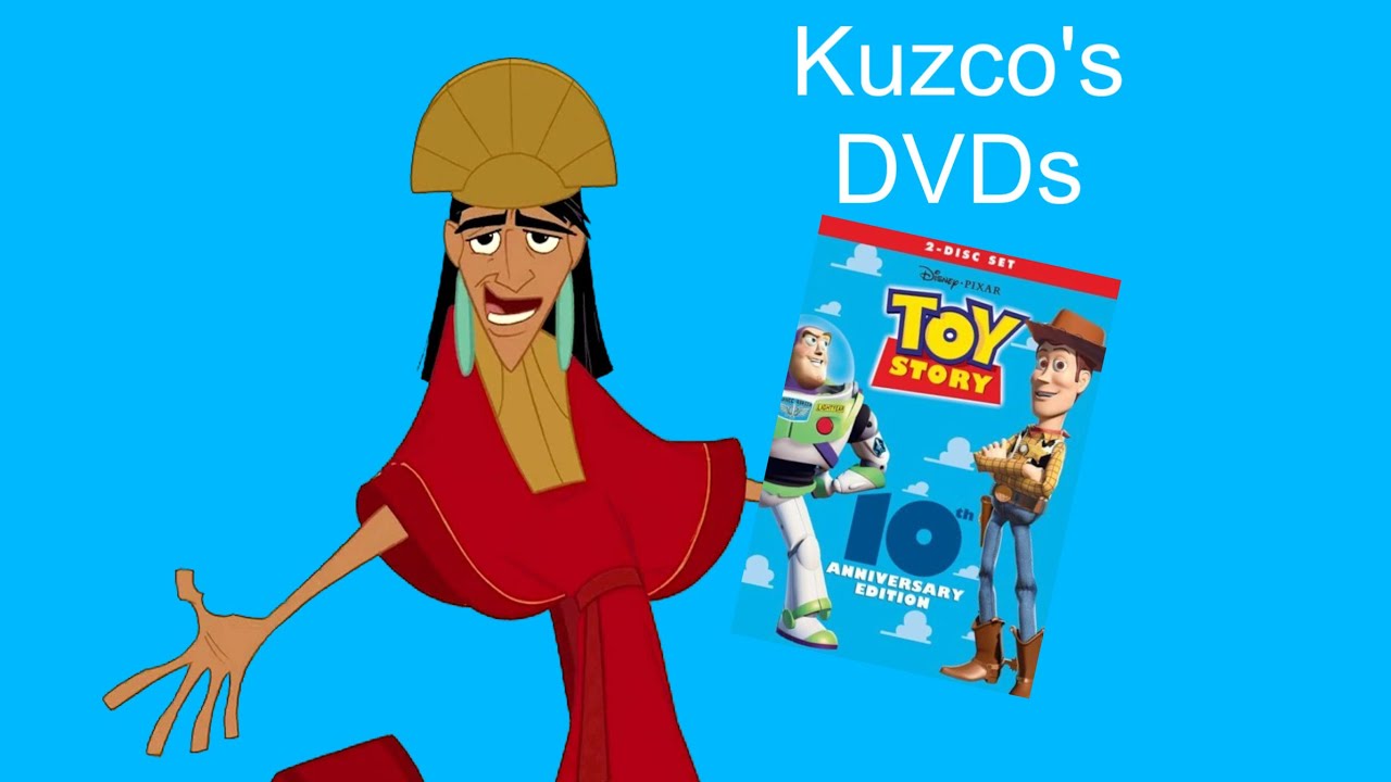 DVD Opening On Toy Story (Kuzco’s DVDs)