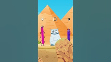 Numberblocks Learn to Count 8 & 6 in Egypt Magic Run World New Season | Numberblocks Magic Adventure