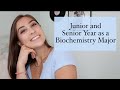 Biochemistry Major: What to Expect Junior/ Senior Year