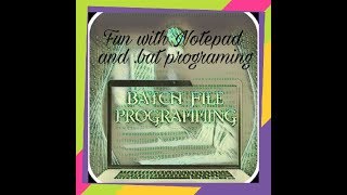Cool Batch commands