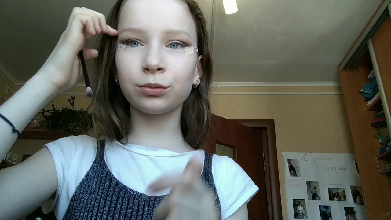 МАКИЯЖ НА 100 Подписчиков🦄| ПРАЗДНИЧНЫЙ МАКИЯЖ| Арина| 🍰Beauty Sisters🍑