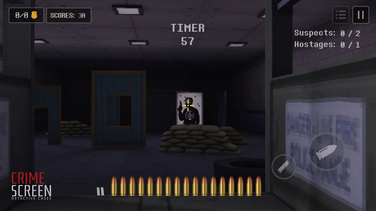 Crime Screen: Detective Cases - Police Shooting Range