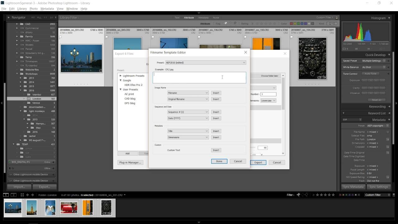 Lightroom CC How To Export With Metadata And Image Size For YouTube Lightroom CC How To Export With Metadata And Image Size For YouTube