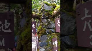 上高地　紅葉　明神岳　明神館20210929