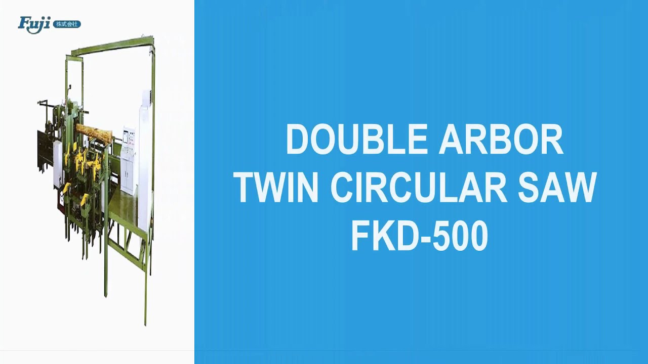 Double Arbor Twin Circular Saw FKD 500