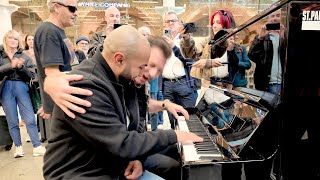 Download Lagu Boogie Woogie Jam with Jared Nandra, Terry Miles \u0026 Dr. K in London (Nico Brina) MP3 Download Lagu Boogie Woogie Jam with Jared Nandra, Terry Miles \u0026 Dr. K in London (Nico Brina) MP3