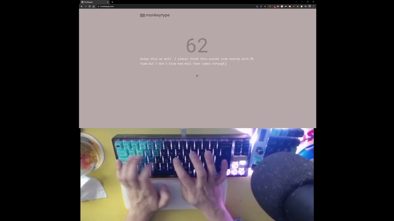 Ikki 68 Aurora R1 Sound Test (Brass plate - Everglide Aqua Kings)