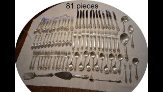 Grand Baroque Sterling Flatware Set