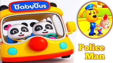 BabyBus Police Adventure | Thief Caught by Pukid 🚓👮