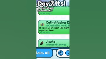 Day 7 Of Checking The Mailbox In Pet Simulator X... (maybe funny)