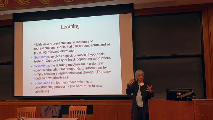 Susan Carey - "When meaning changes reflect concep...