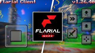 Flarial Client For MCPE 1.26+ 🔥 | MOD MENU + Minecraft Bedrock Client!
