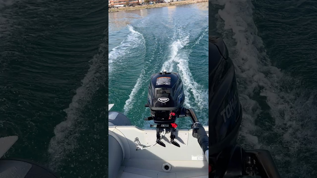 Tohatsu 3,5 a 8,5 kts en Plastimo Fun 230