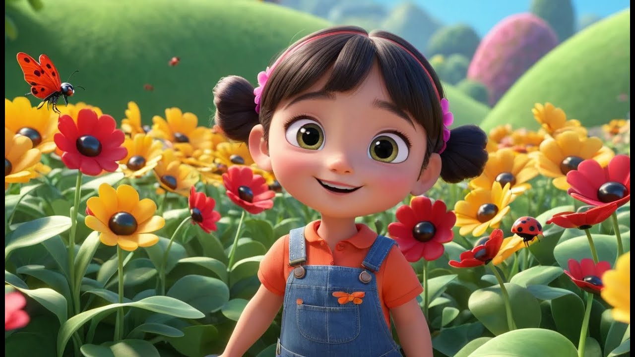 Counting Flowers in the Magic Garden | Fun Counting Song for Kids | Colorful Sing Along Adventure