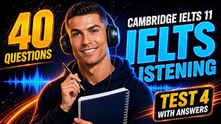 Cambridge IELTS 11 Listening Test 4 | Full 40 Questions + Answers | 2026 Practice