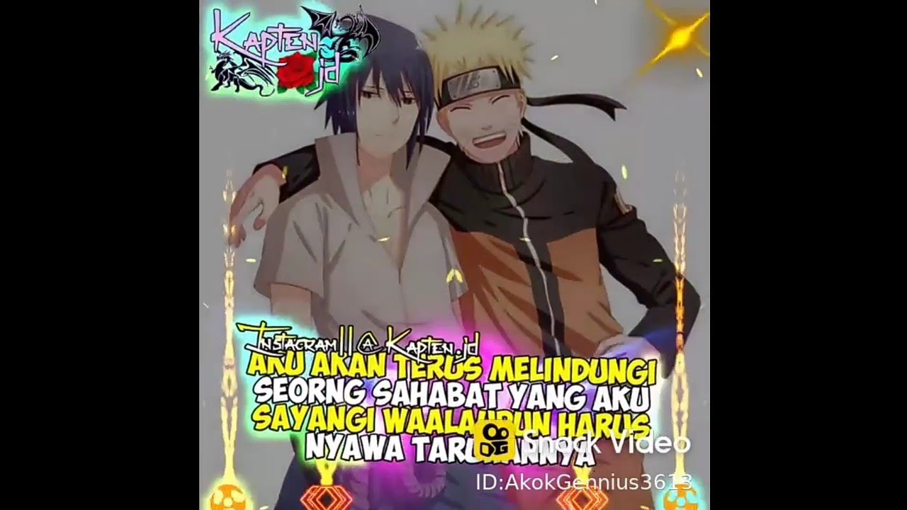 Kumpulan Video Quotes Anime Naruto Keren Cocok Buat Story WA Dan IG Snack Video YouTube