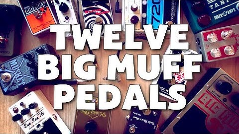 12 Big Muff Pedal Shootout (EHX, Vick, Mooer, EQD, TC, Greer, Keeley, Wren & Cuff, Blackout)