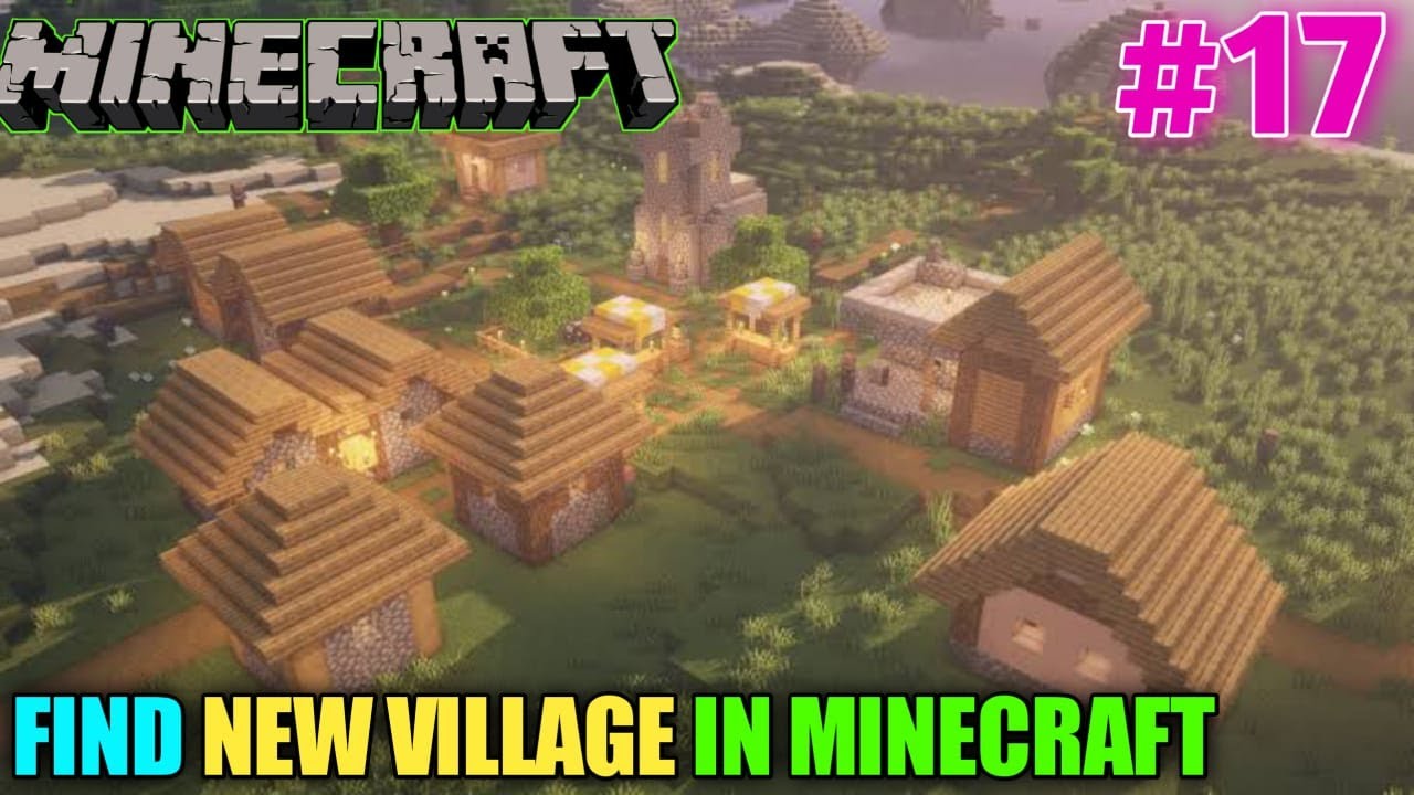 Minecraft : Finally found a village in minecraft | Craft Gaming ...
