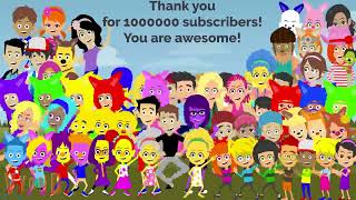 The Bubble Guppies wish me an unhappy 1000000 subscribers/grounded