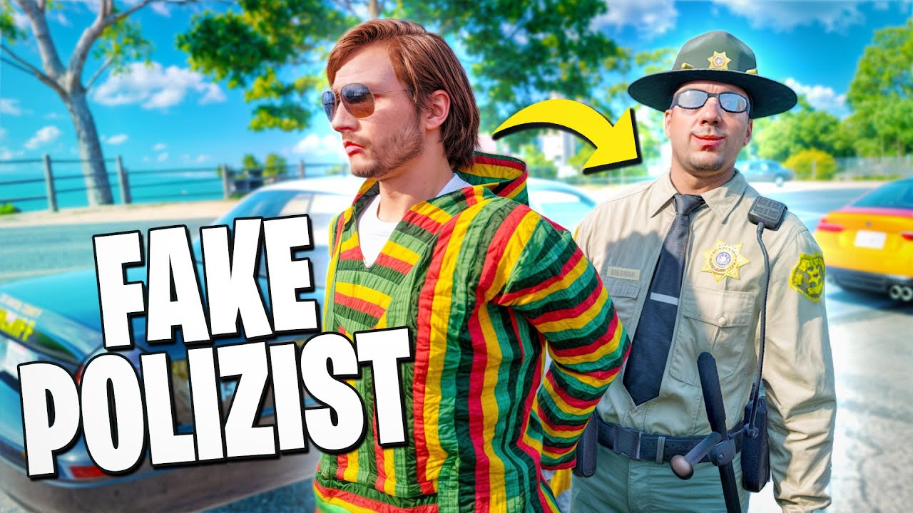 FAKE POLIZIST zieht Spieler ab… bis ECHTE Cops mich stoppen! 😳 | GTA 5 RP Real Life Online