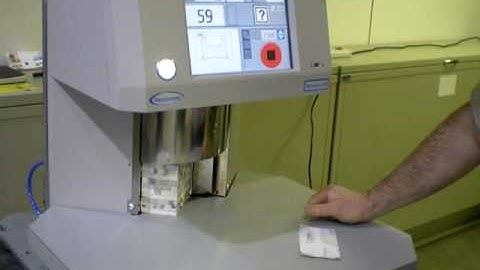 Paper counting machine - Vacuumatic Vicount 3 - Pin and Blade 1000 bank notes tests