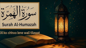 Surah Al-Humazah (سورة الهمزة) is the 104th chapter (Surah) of the Qur'an.