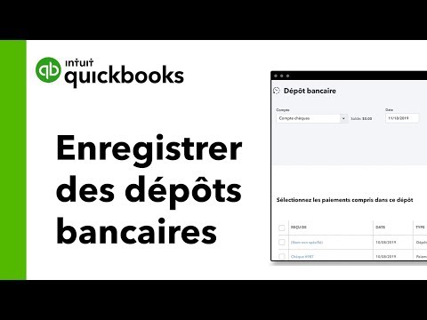 Enregistrer des dépôts bancaires dans QuickBooks en ligne