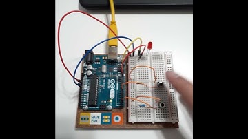 2 button 1 led arduino